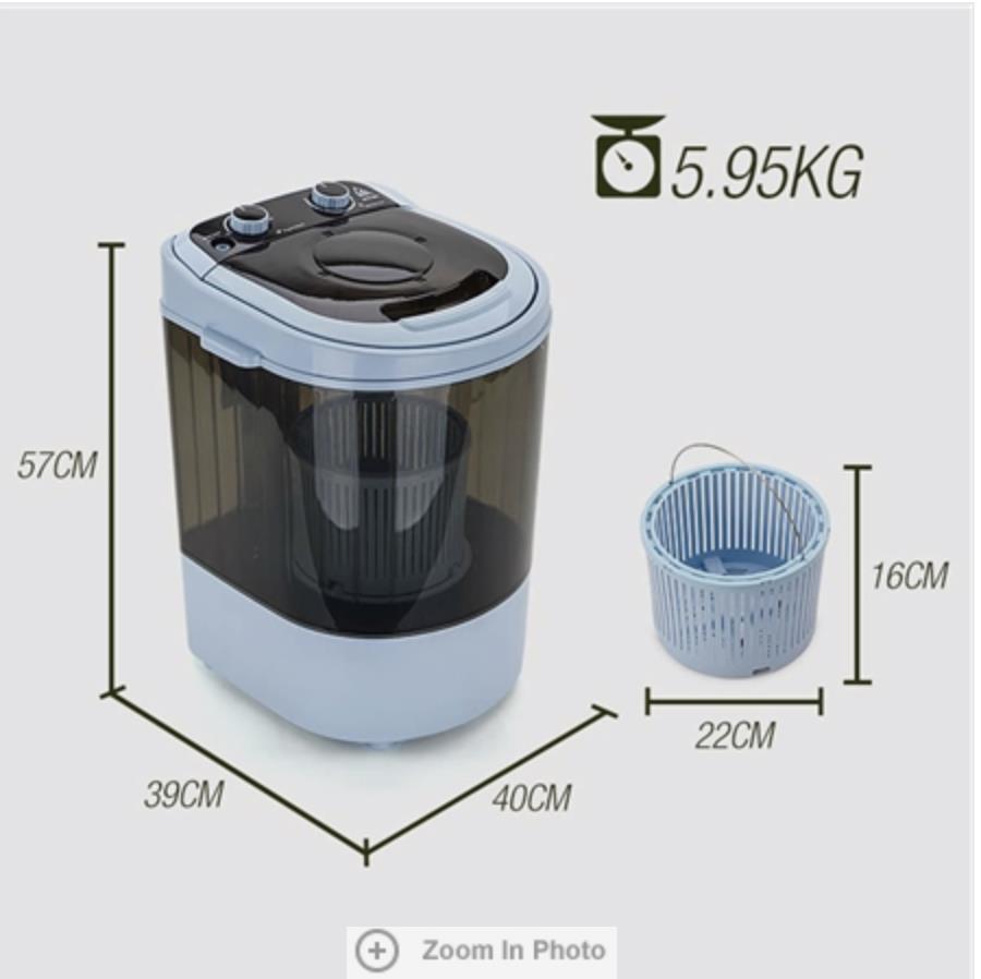 RETURNs Gecko 4kg Portable Camping Washing Machine