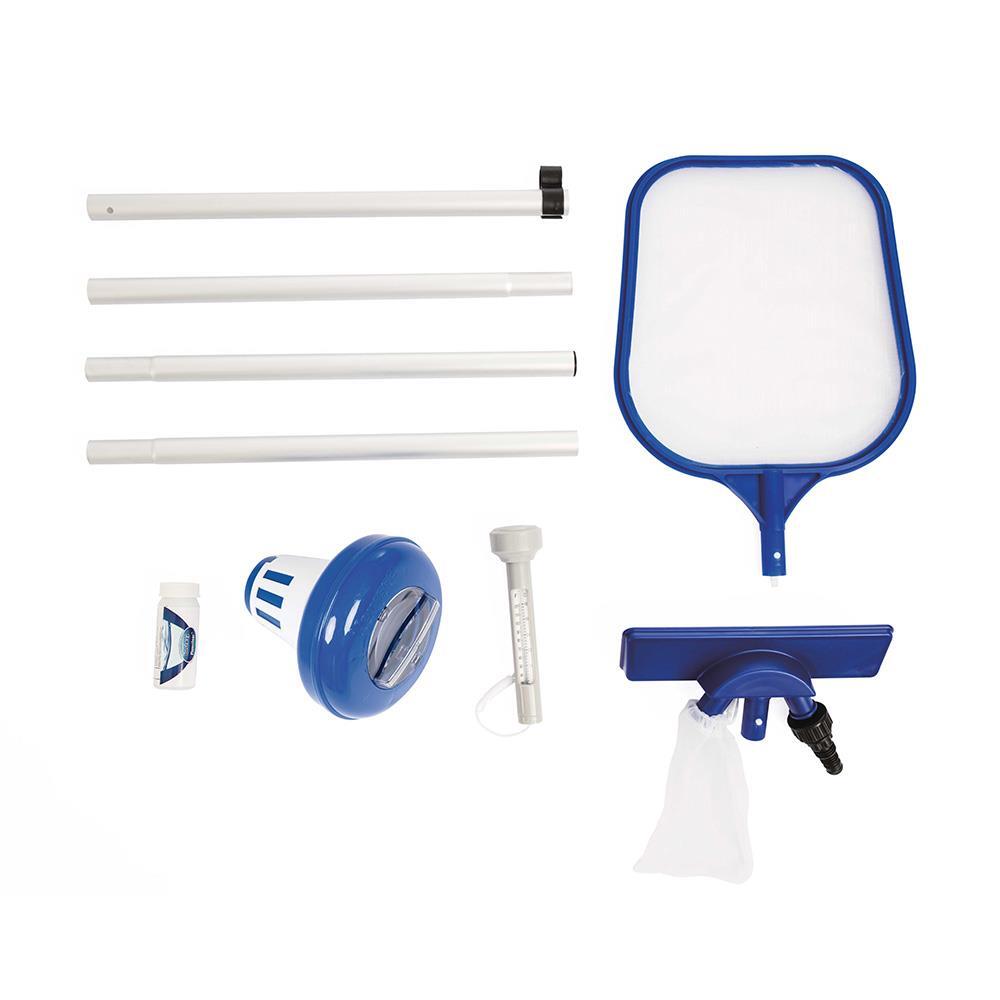 Bestway Swimming Pool Cleaner Set Vacuum Maintenance Kit/Floater