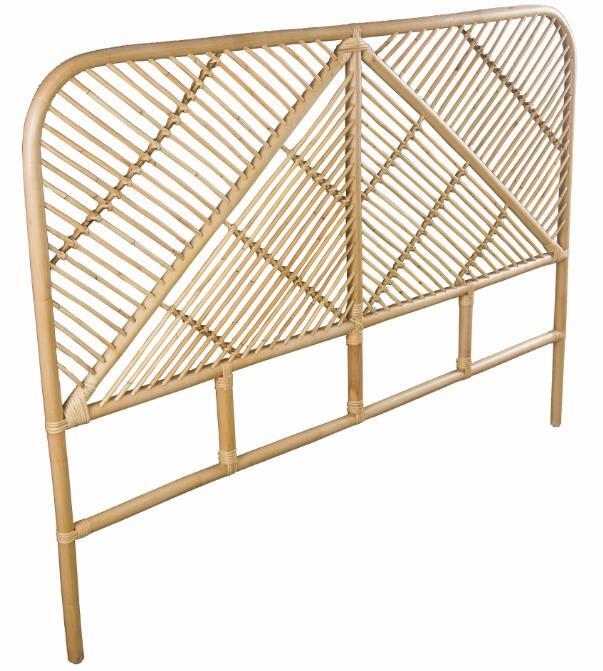 Temple & ster Natural Coraline Rattan Bedhead QUEEN