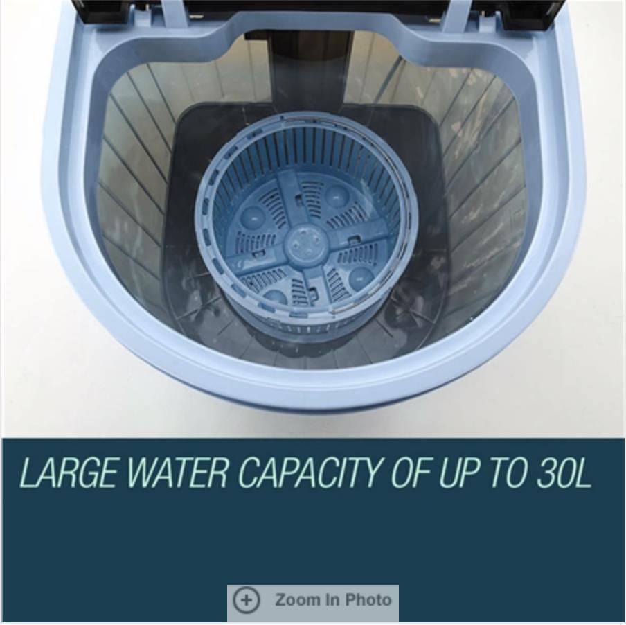 RETURNs Gecko 4kg Portable Camping Washing Machine