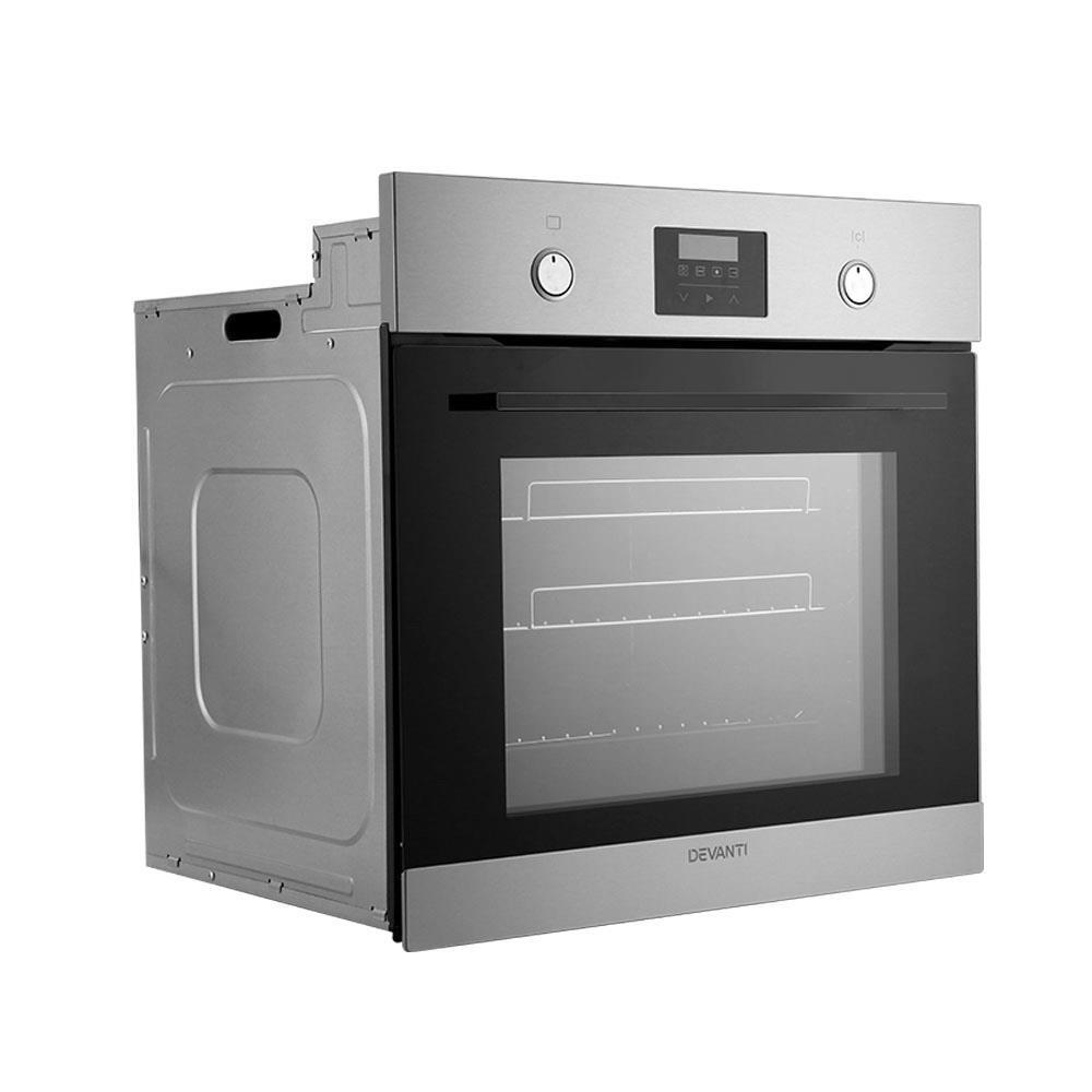 Devanti Built in Oven 60cm Wall Electric Convection Grill Stove