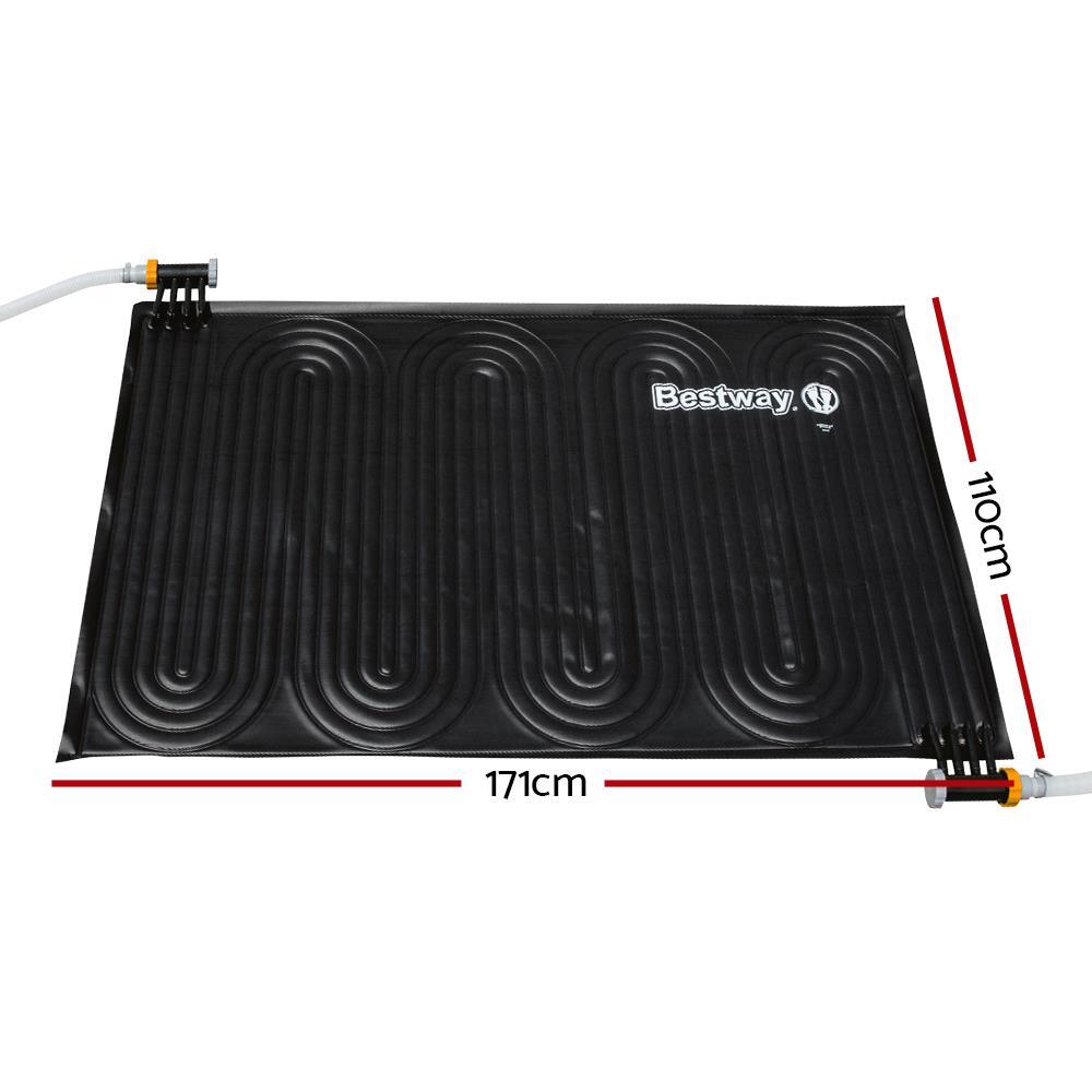 Bestway Solar Pool Heating Mat Pad Heater Clean Sun Powered Pool Pad 1.1x1.71M