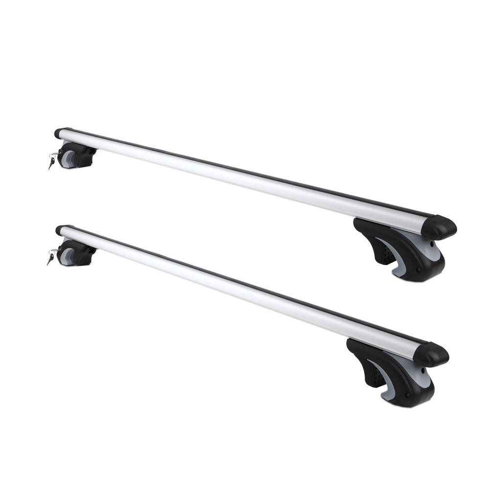 Giantz Universal Car Top Roof Rack Rail Cross Bar Aluminum Alloy
