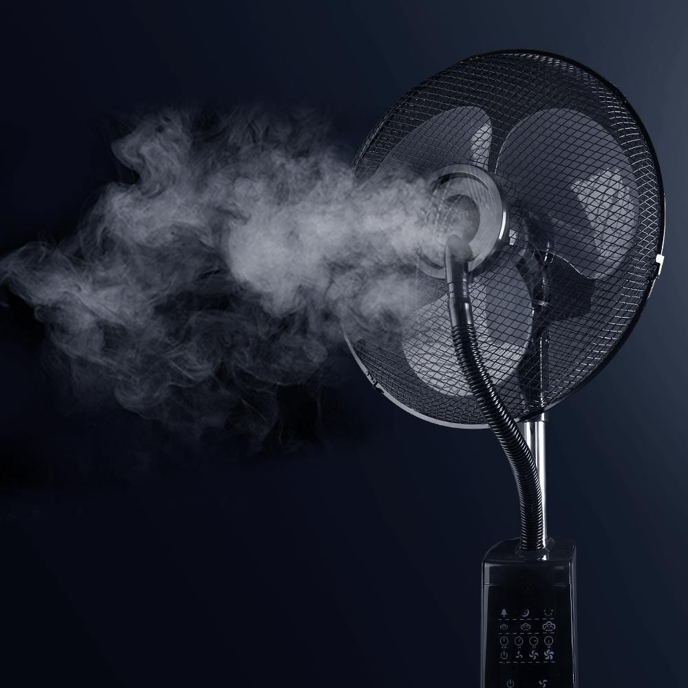 RETURNs Devanti Mist Fan Portable Misting Fans Remote Pedestal Water