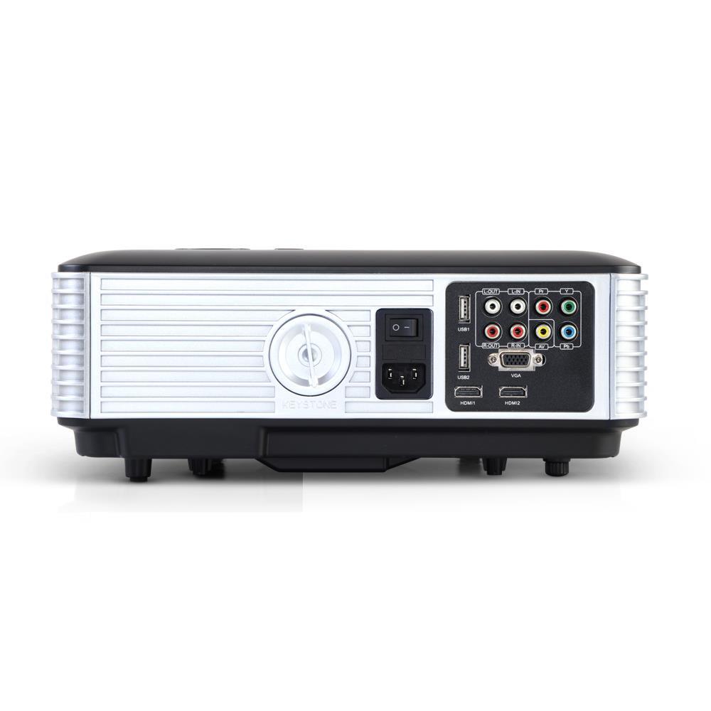 Devanti Mini Video Projector Portable WiFi Bluetooth HD 1080P 2800