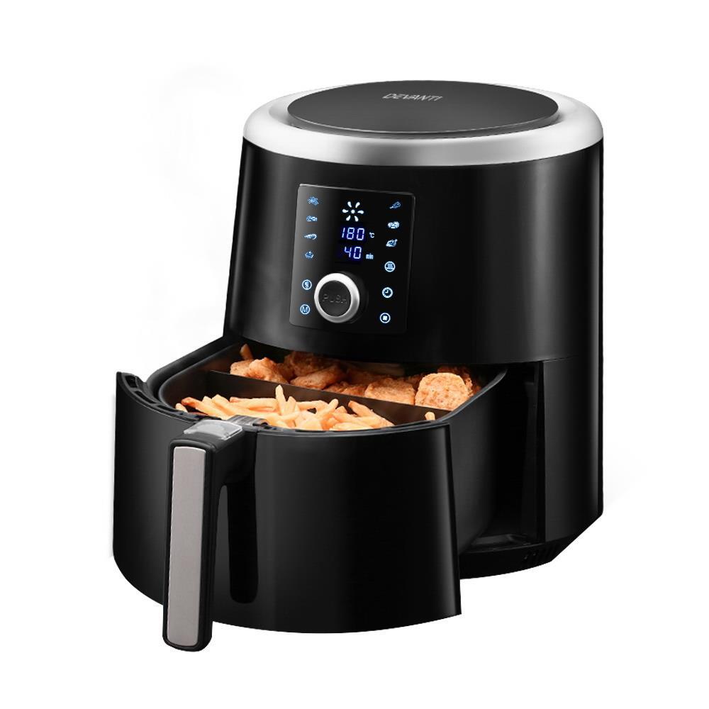 RETURNs Devanti Air Fryer w/ Accessories Airfryer Fryers 7L Oil Free