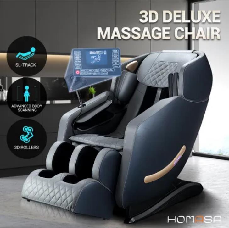 HOMASA 3D Electric Massage Chair Fullbody Zerogravity Intelligent