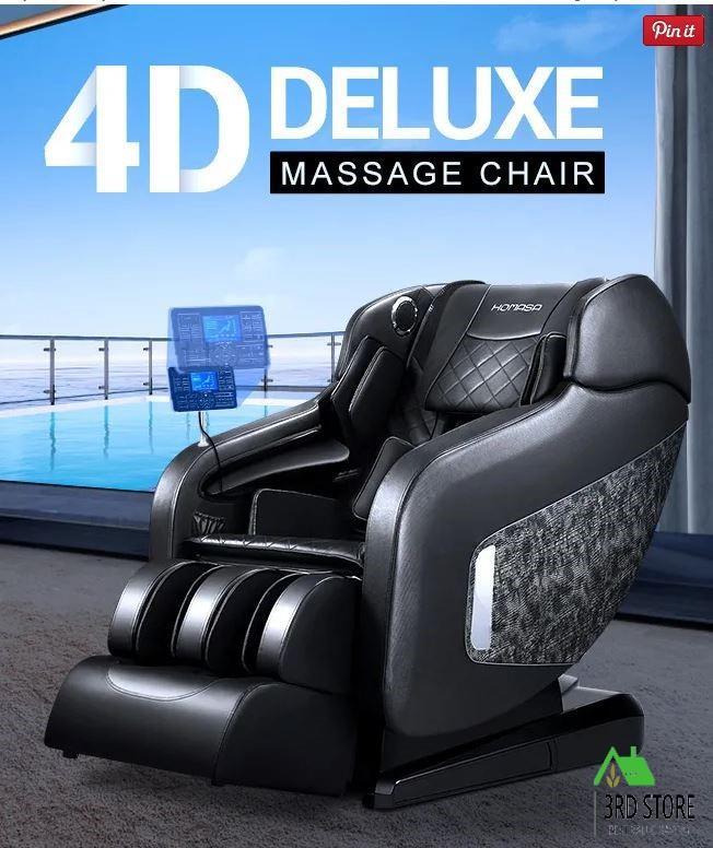HOMASA 4D Massage Chair Electric Recliner Zero Gravity Massager Full