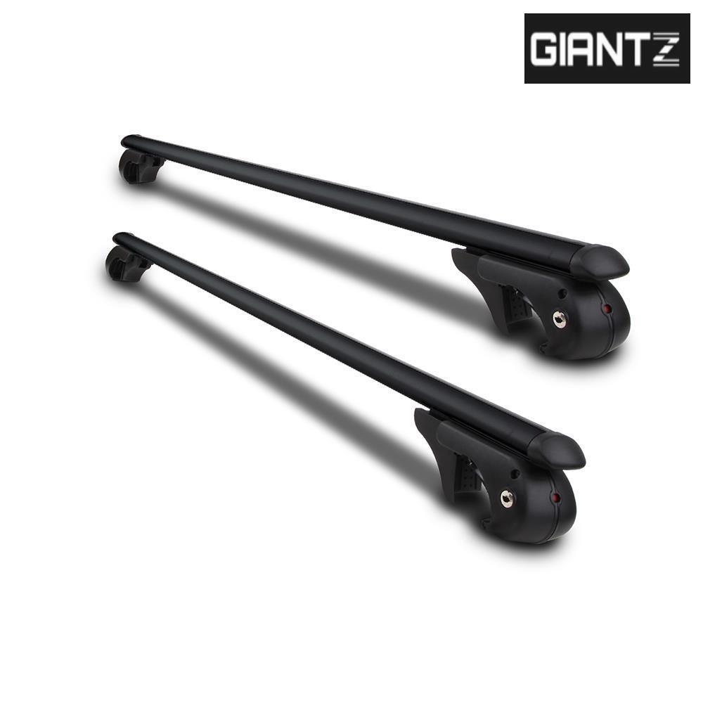 Giantz 1200MM 48" Universal Car Top Roof Rack Cross Bars Graphite