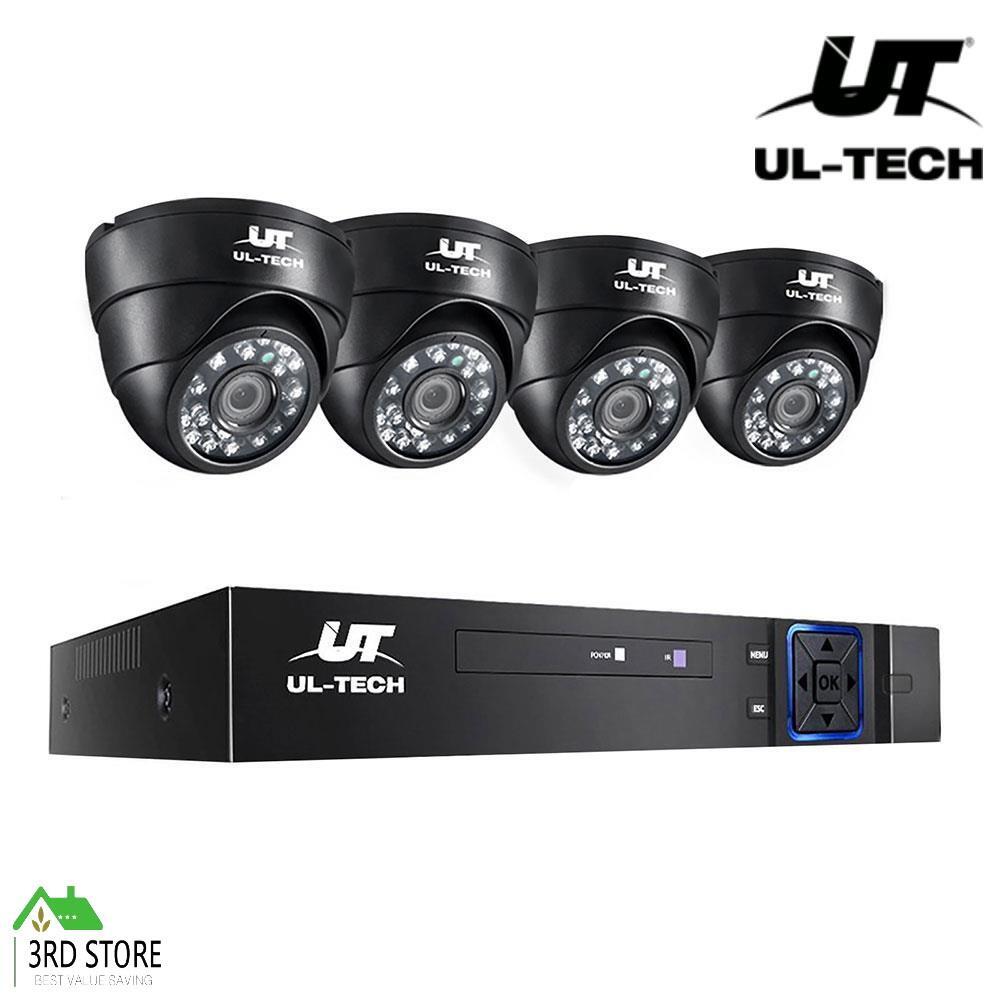 RETURNs ULtech CCTV Camera Security System Home 8CH DVR 1080P IP Day
