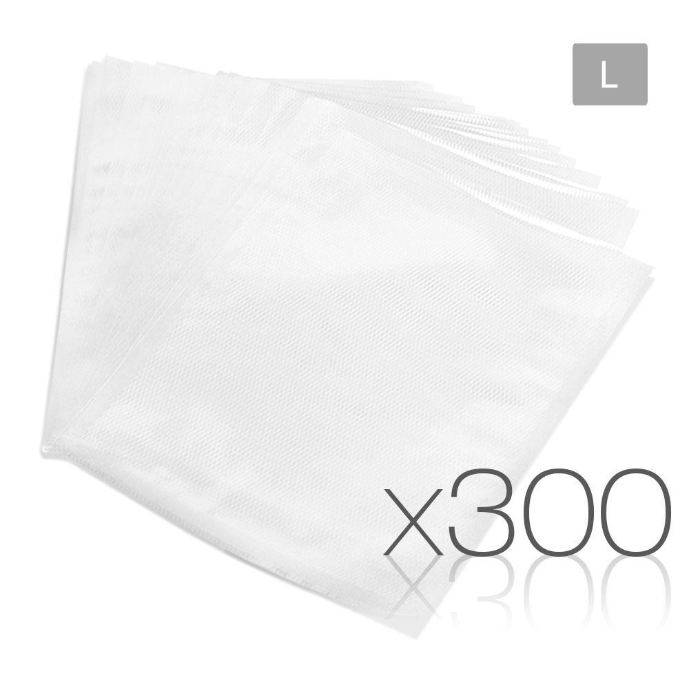Set of 300 Large Food Sealer Bags