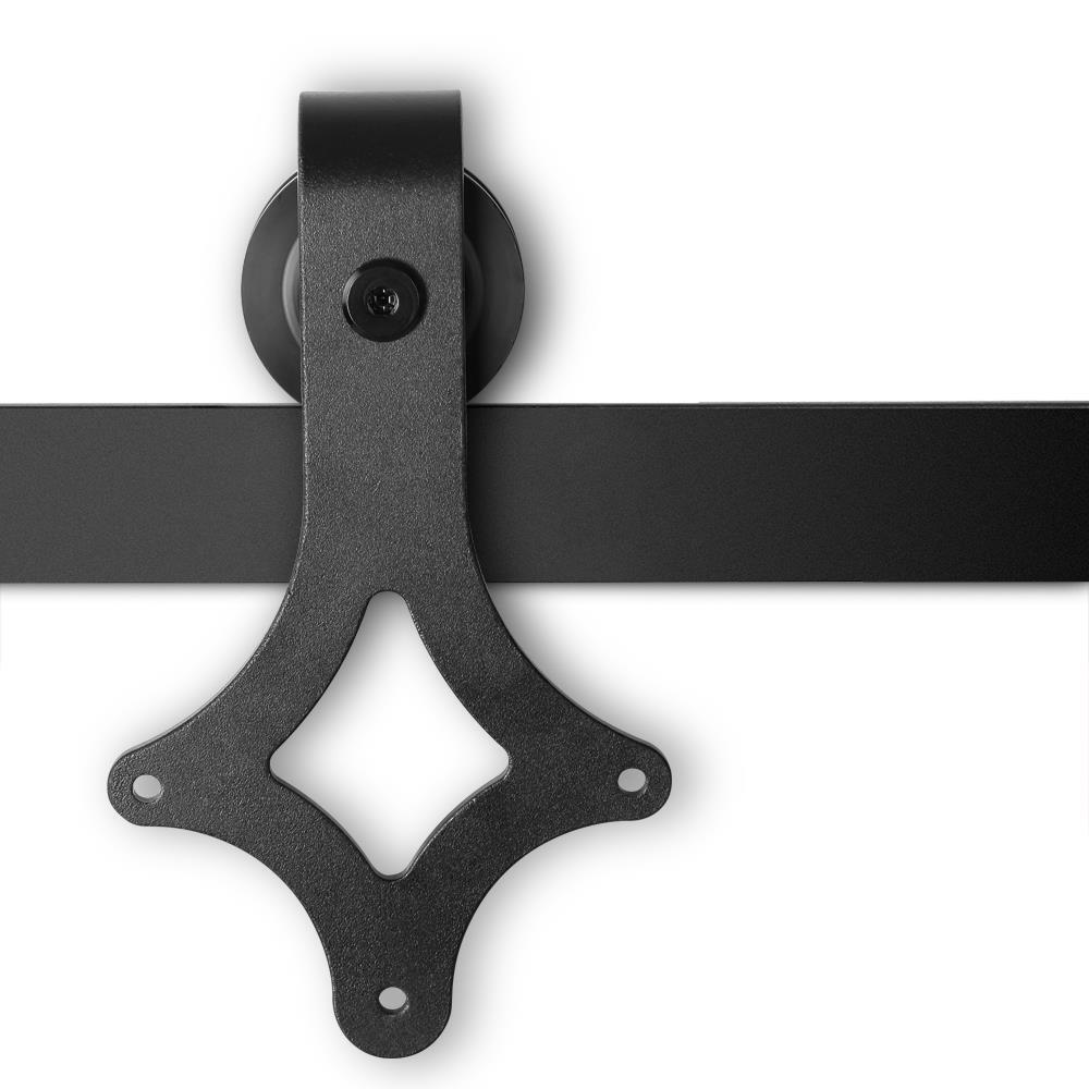 Timber Sliding Barn Door Hardware Black