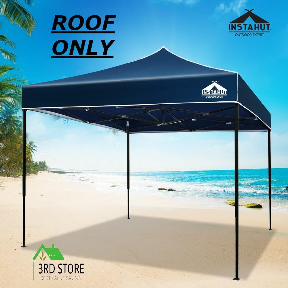 Instahut Gazebo 3x3 Pop Up Marquee Replacement Roof Outdoor Wedding