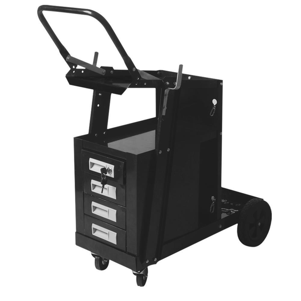 Welding Cart Trolley Tool Box Welder Cart With Drawer MIG TIG ARC