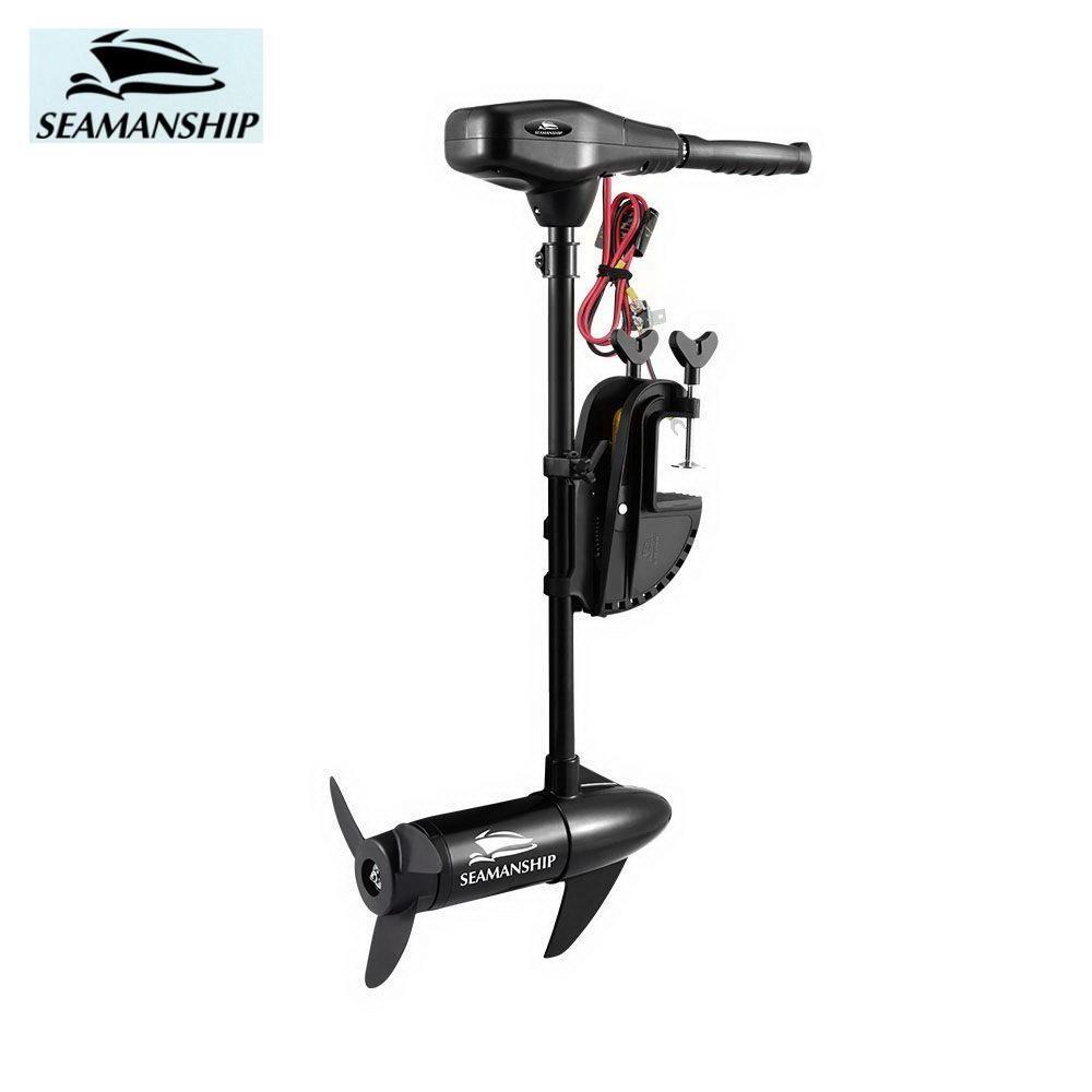 Seamanship 60LBS Electric Trolling Motor Fishing Marine Inflatable Boat ...