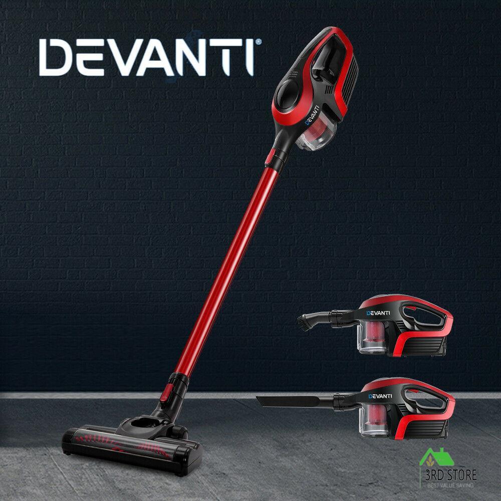 Devanti Handheld Vacuum Cleaner Cordless Bagless Stick Handstick Vac