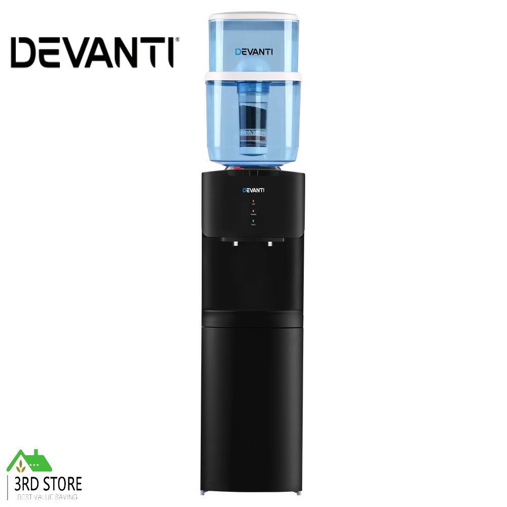 Devanti Water Cooler Dispenser Stand Bench Top Hot Cold Taps Filter