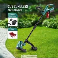 RETURNs 20V Cordless Grass Trimmer Hedge Turf Brush Cutter Edger Snipper Garden Tool