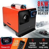 12V 8kW Diesel Air Heater RV Parking Heater All in one w/ LCD Remote Control