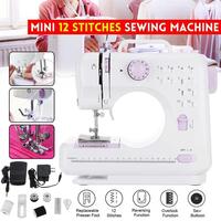 RETURNs Electric Sewing Machine Portable Mini with 12 Built-in Stitches, 2 Speeds Foot P