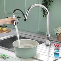 WELS Pull Out Kitchen Tap Mixer Swivel Sink Faucet Tap Kitchen Laundry Tap with