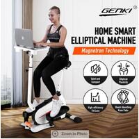Genki Magnetic Cross Trainer Elliptical Training Machine Home Gym Fitness w/LED