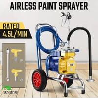 Portable Airless Paint Sprayer Gun Commercial DIY Painting Machine 2300W Rated