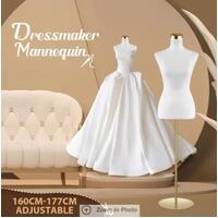 Female Mannequin Torso Display Stand Manikin Dress Form Dressmakers Sewing Fashi