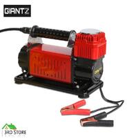Giantz 12V Portable Air Compressor - Red