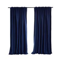 2X Blockout Curtains Curtain Blackout Bedroom 180cm x 230cm Navy