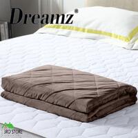 DreamZ Weighted Blanket Heavy Gravity Adults Deep Relax Kids Adult 7KG