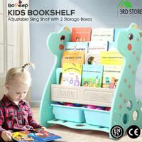 BoPeep Kids Bookshelf Bookcase Magazine Rack Organiser Shelf Children Storage