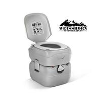 Weisshorn 22L Outdoor Portable Toilet Camping Potty Caravan Motorhome RV Boating