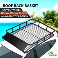 Universal Roof Rack Basket Heavy duty Luggage Cargo Bike Carrier Rack