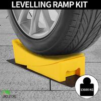 Caravan Levelling Ramps Wheel Chocks Car RV Trailer Accesories 13600KG Anti-skid