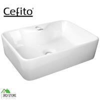 Cefito Bathroom Basin Ceramic Sink Vanity Basins Bowl Above Counter Hand Wash