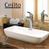 Cefito Ceramic Bathroom Basin Vanity Sink Above Counter Hand Wash Bowl White