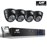 UL-tech CCTV Security Home Camera System DVR 1080P Day Night 2MP IP Cameras 1TB
