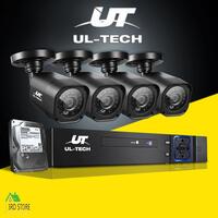UL-tech 1080P CCTV Camera Home Security System 8CH DVR Cameras Outdoor Day Night