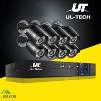 UL-tech CCTV Home System Security Camera 8CH DVR 1080P HD Outdoor IP Day Night