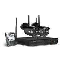 RETURNs UL-Tech CCTV Wireless Security System 2TB 4CH NVR 1080P 2 Camera Sets