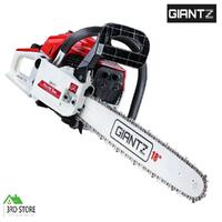 Giantz 45cc Petrol Commercial Chainsaw E-Start 18 Bar Tree Pruning Top Chain Saw