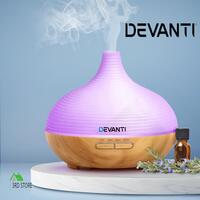 Devanti Aromatherapy Diffuser Aroma Essential Oils Ultrasonic Humidifier 307S