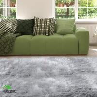 Floor Rug Shaggy Rugs Sheepskin Lambskin Rug Area Carpet Mat Soft Large Bedroom