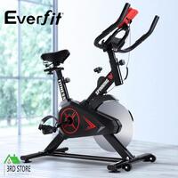 Everfit Exercise Bike Flywheel Fitness Commercial Workout Gym Phone Holder