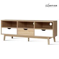 RETURNs Artiss TV Cabinet Entertainment Unit Stand Wooden Storage 140cm Scandinavian