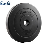 Everfit 2 X 10KG Barbell Weight Plates Standard Home Gym Press Fitness Exercise