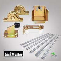 LockMaster Roller Guide Gate Opener Track Stopper Sliding Hardware Accessories