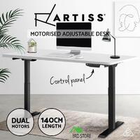 Artiss Electric Height Adjustable Standing Desk Sit Stand Office Computer Table
