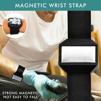 Magnetic Wrist Band Magnet Strap Belt Screws Bolts Nuts Nails Tools Holder